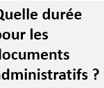 Mes démarches conservation des documents